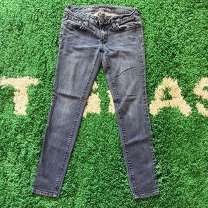 BULLHEAD DENIM Extreme Skinny Jeans Women's Size 1S Dark Wash